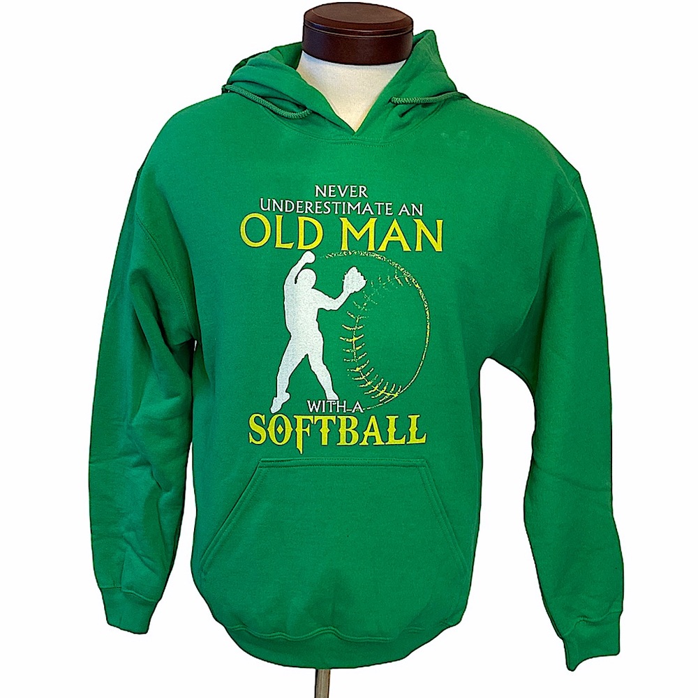 NWOT Gildan Heavy Blend Green hoodie